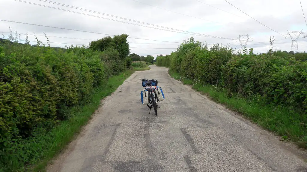 Deuxième journée de ma traversée en vélo du Léman à l