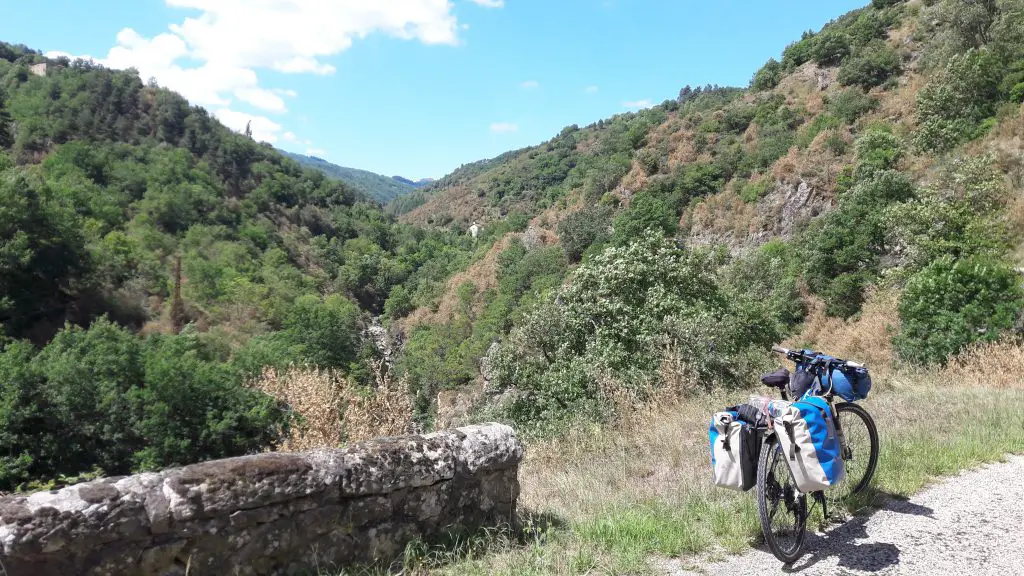les Monts d'Ardèche en vélo les Monts d