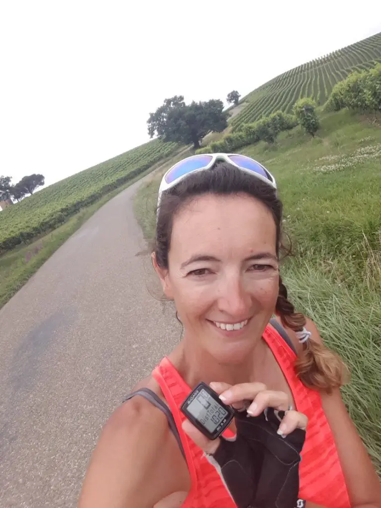 Les yeux marqués, je passe les 1000km ! Les yeux marqués, je passe les 1000km !