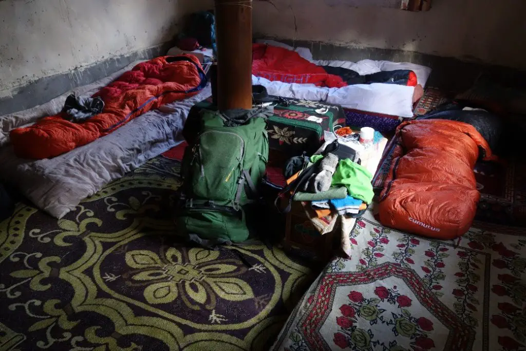 Le confort des maison Ladakhi durant la traversée des Himalayas
