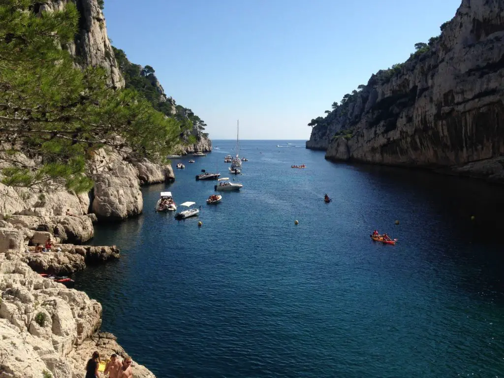 Un peu de détente apres la grimpe dans les calanques