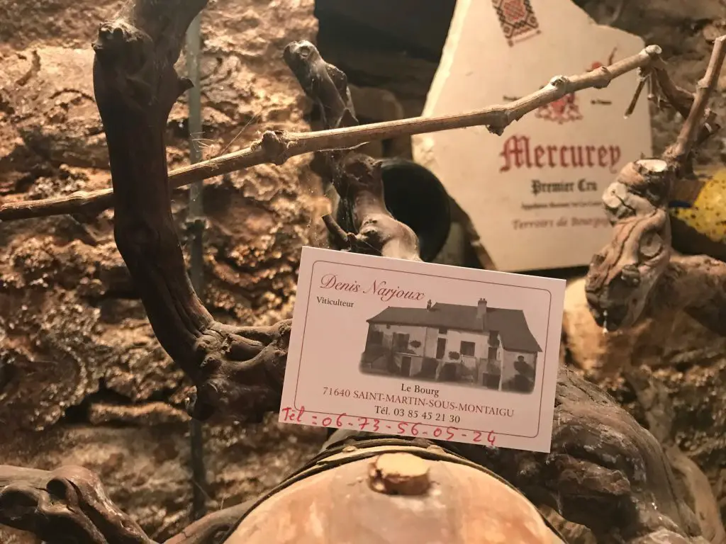 Denis Narjoux viticulteur passionné à Saint Martin sous Montaigu