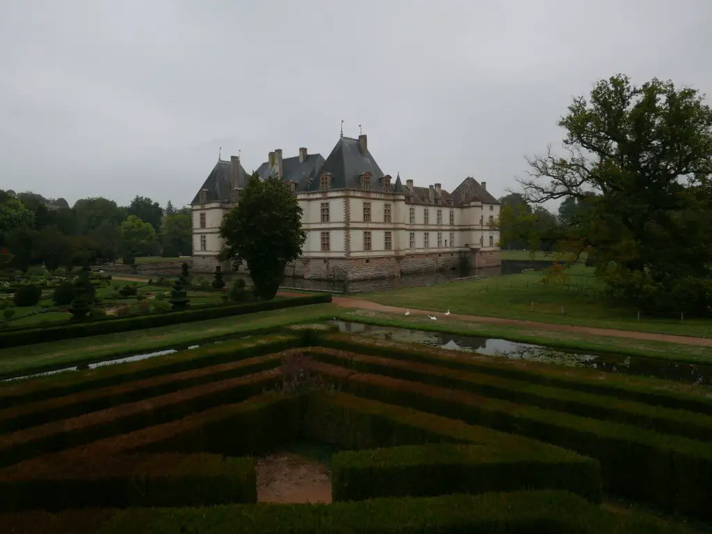 Le château de Cormatin et son jardin