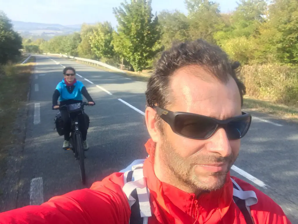 Les derniers KMS sur la route de détournement du tunnel du bois clair