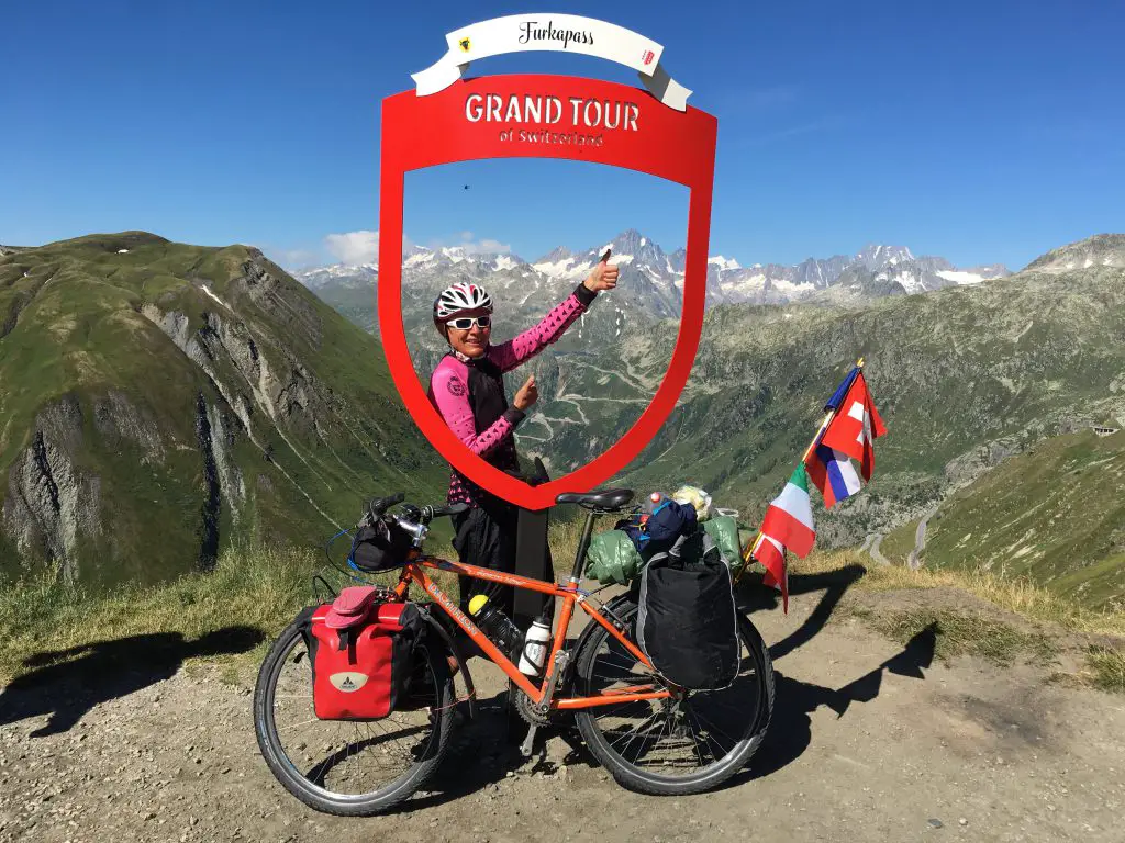 Traversée des alpes en vélo