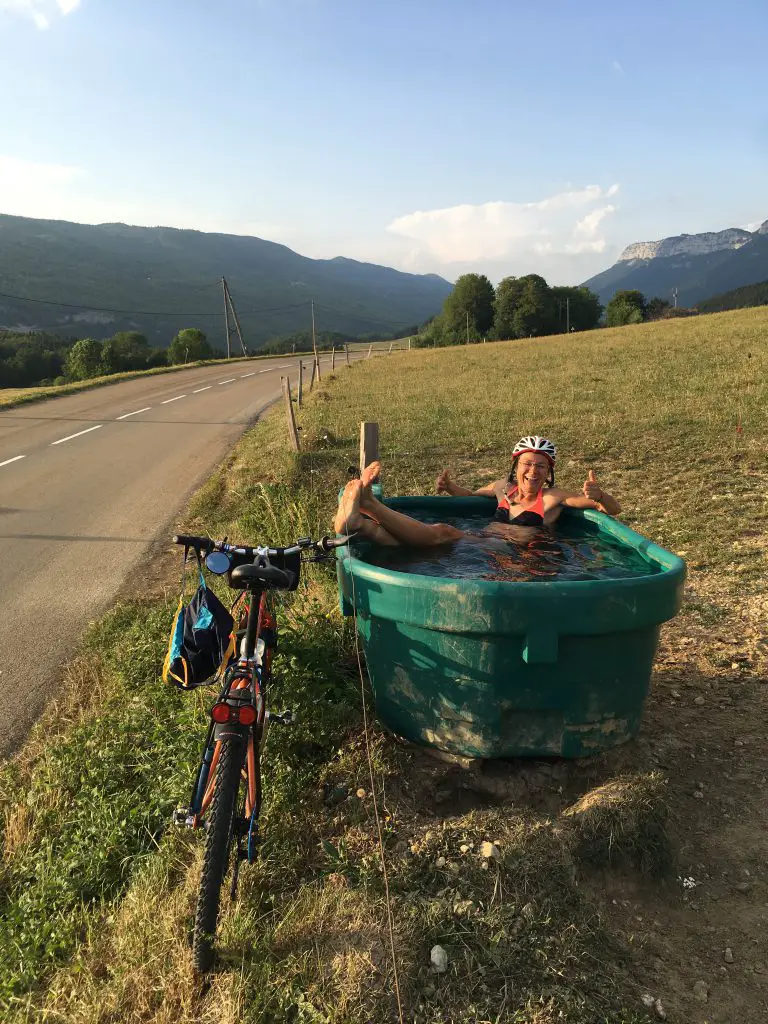 Le petit bain du soir, c