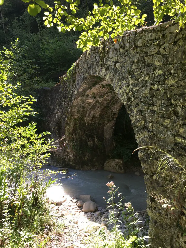 Dans les gorges des Gâts