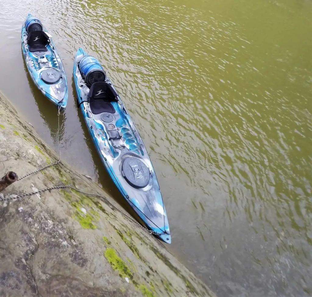 Mon beau kayak utilisé pour la traversée Whanganui Journey