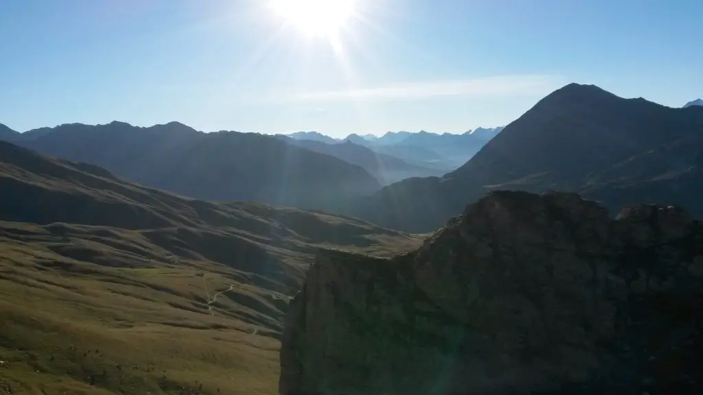 4ème spot : décollage sous le sommet du Rocher du vent durant le séjour bivouac en parapente