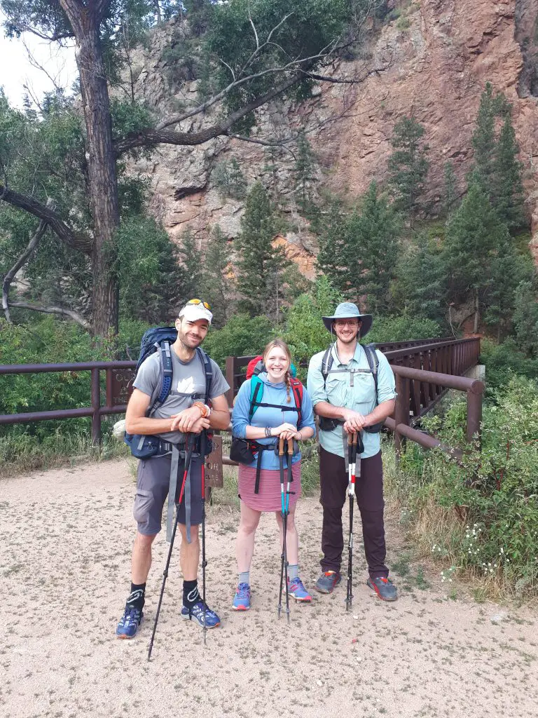 Au départ du Colorado Trail