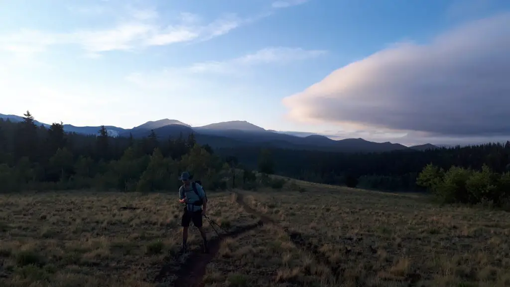 Départ à l’aube sur le Colorado Trail