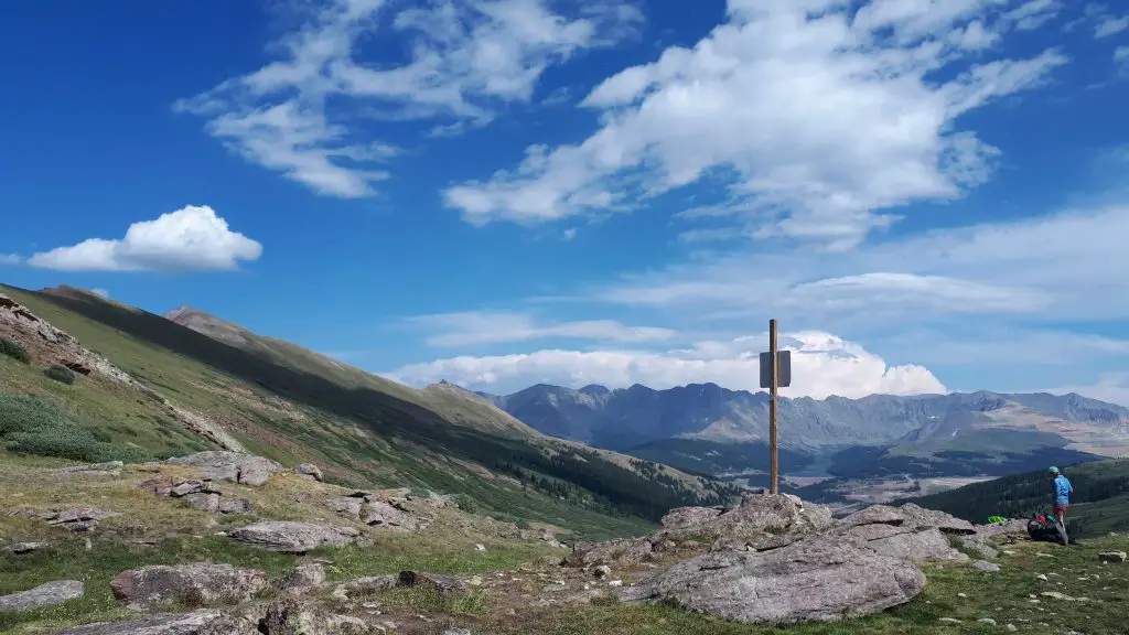 Searle Pass durant le Colorado Trail