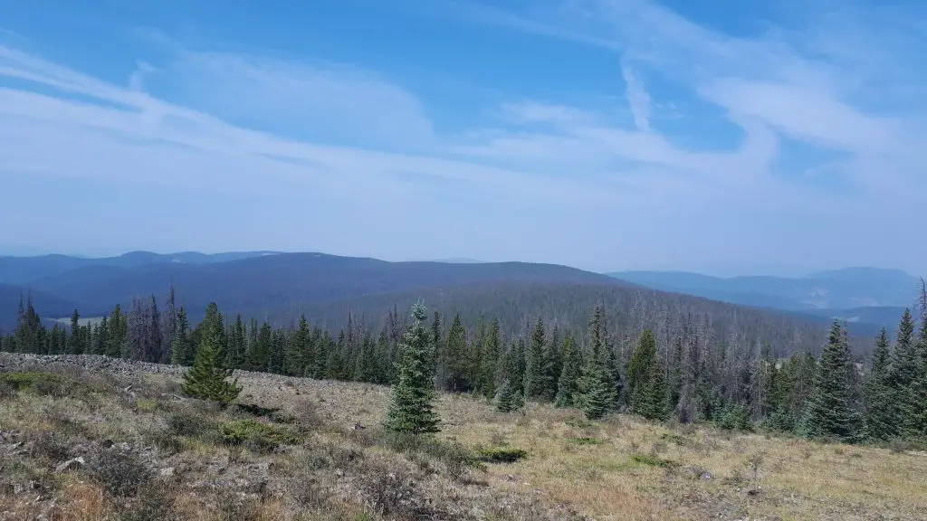 Paysages typiques des Cochetopas lors du Colorado Trail