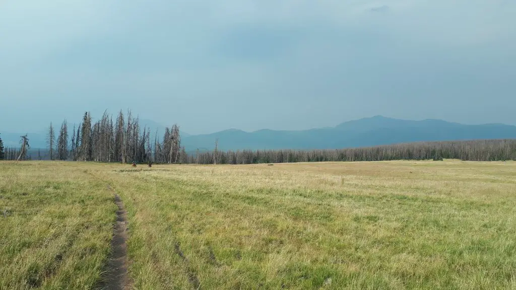 Deux VTTistes qui finiront par me rattraper sur le Colorado Trail