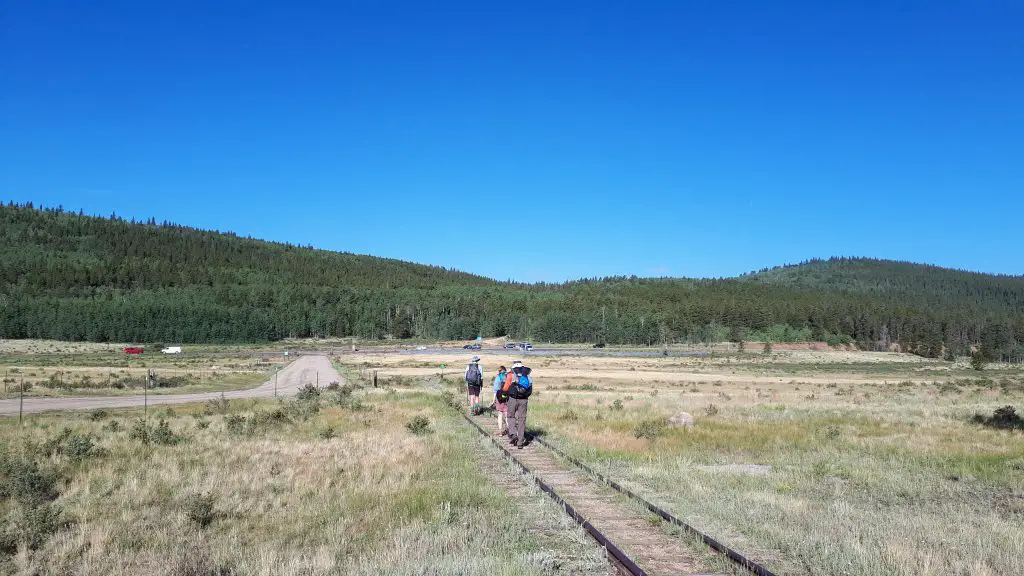 Mine sous Stony Pass sur le Colorado trail