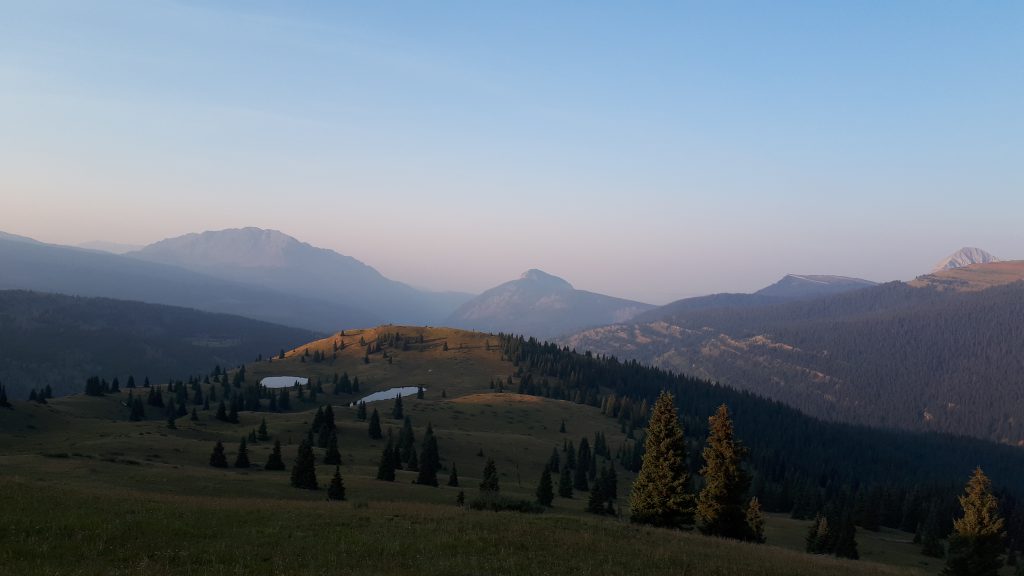 Les deux étangs où j’ai passé la nuit sur le Colorado Trail