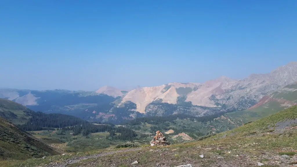 La suite du Colorado Trail que je ne verrai que de loin à mon grand regret