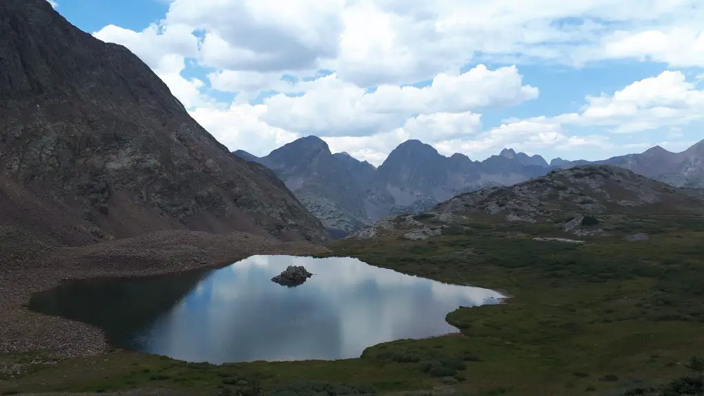 Arrivé au col, j’ai été plus vite que les nuages lors du Colorado Trail