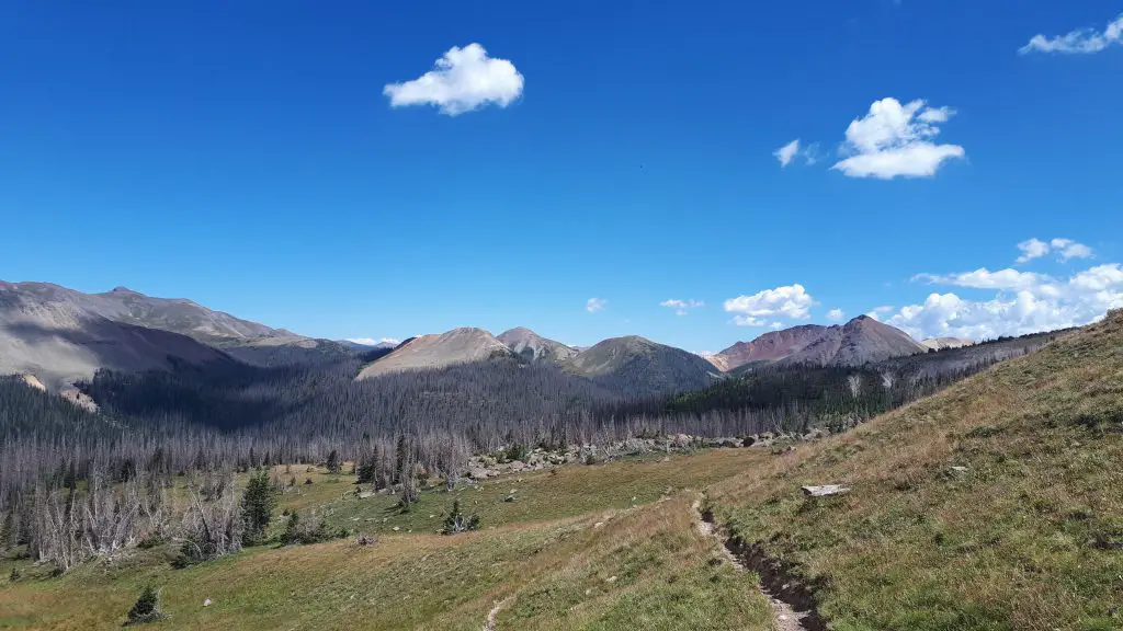 Dernière journée de temps stable, une aubaine alors que je traverse ces merveilles naturelles durant le Colorado Trail
