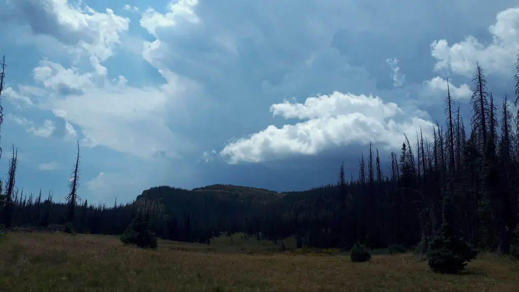 Près de Wolf Creek Pass : j’ai encore battu les orages mais il s’en est fallu de peu 