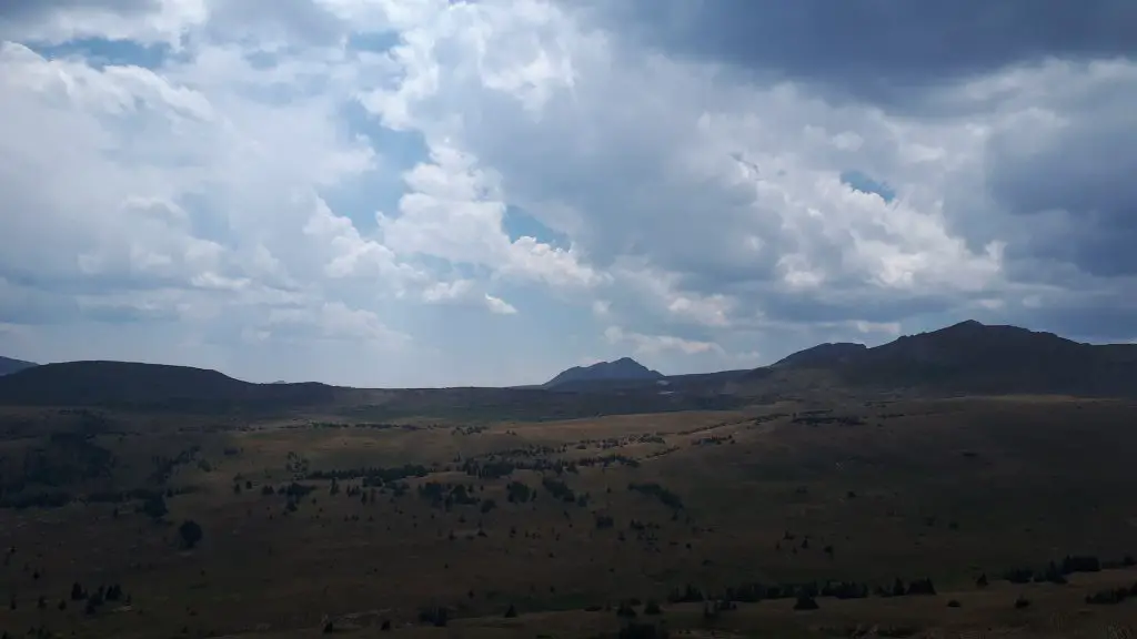 Très vite, je comprends que je ne vais pas échapper à l’orage aujourd’hui sur le Colorado Trail