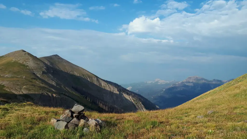 Au petit matin, les nuages viennent me saluer en avance sur le Colorado Trail