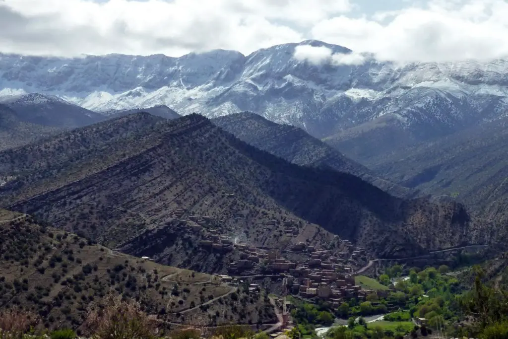 Village de Zouiat au Maroc