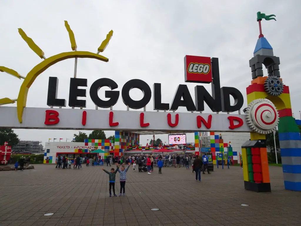 Billund, entrée de Legoland