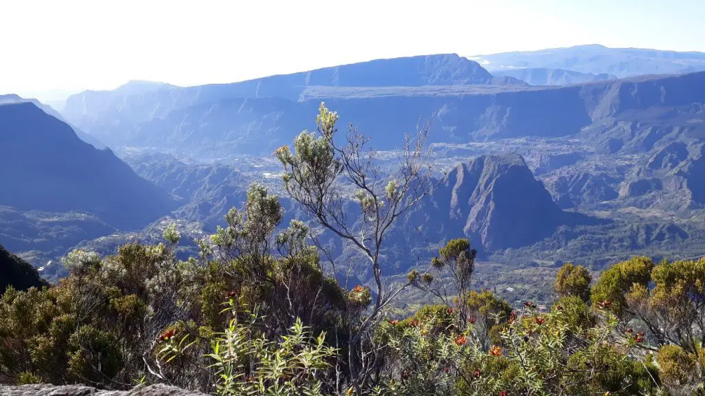 Cirque de Salazie, baigné de lumière