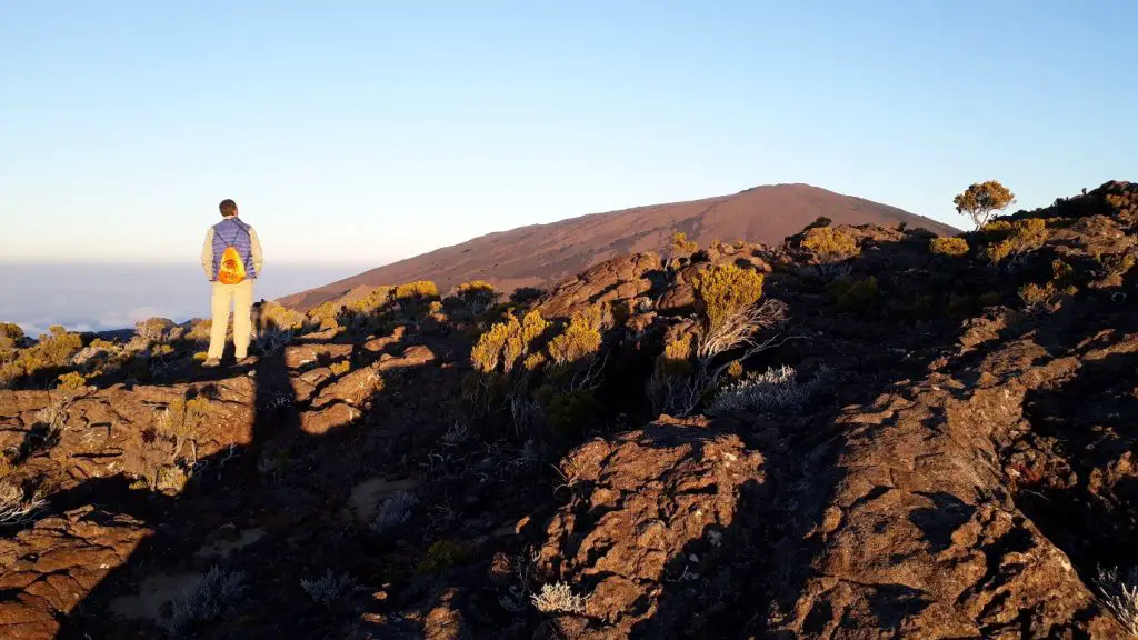 Contemplation .... lors de notre Traversée de la Réunion à pied