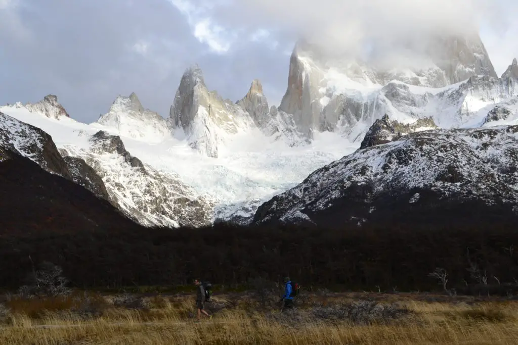 Et non, le sommet du Mont Fitzroy reste bien caché derrière les nuages