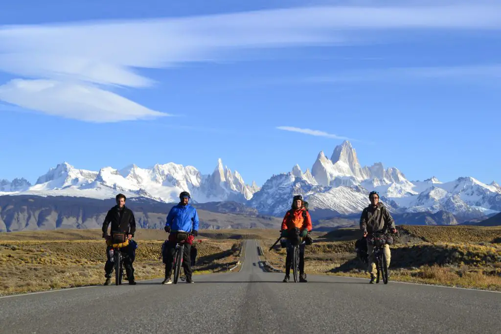 À bientôt Fitzroy ! durant notre trek sur le circuit Huemul