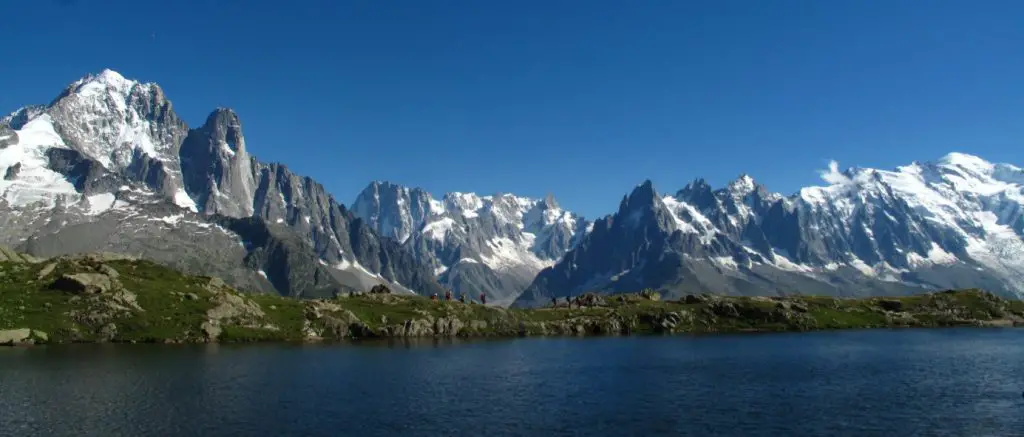 Vue depuis le lac Blanc