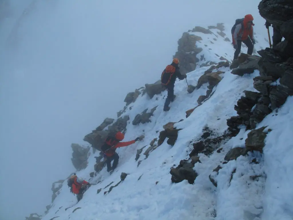 Des moments parfois vertigineux durant l'ascension du Mont-Blanc