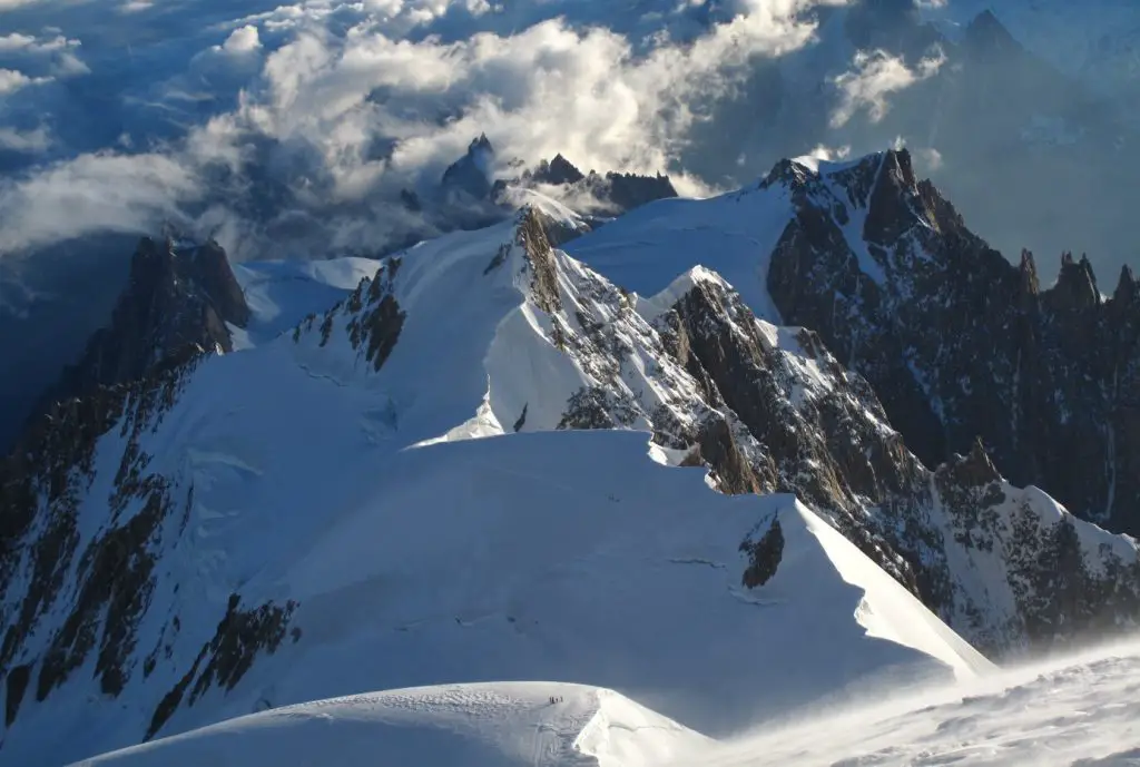 Je ne me lasse pas de regarder vers l’aiguille du midi