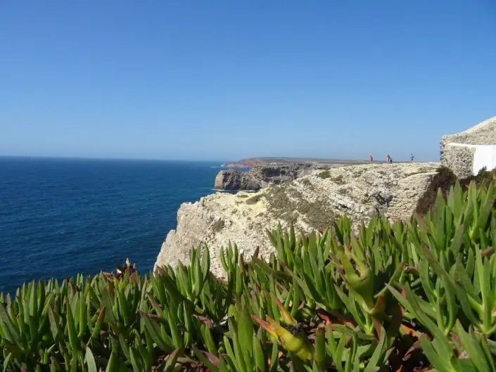 Cabo de São Vincente durant nos vacances à vélo en famille