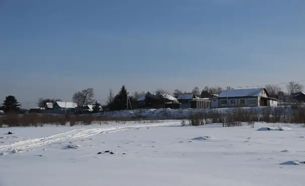 Je me dirige vers Yelabouga durant le voyage à vélo sur le fleuve Amour en Sibérie 