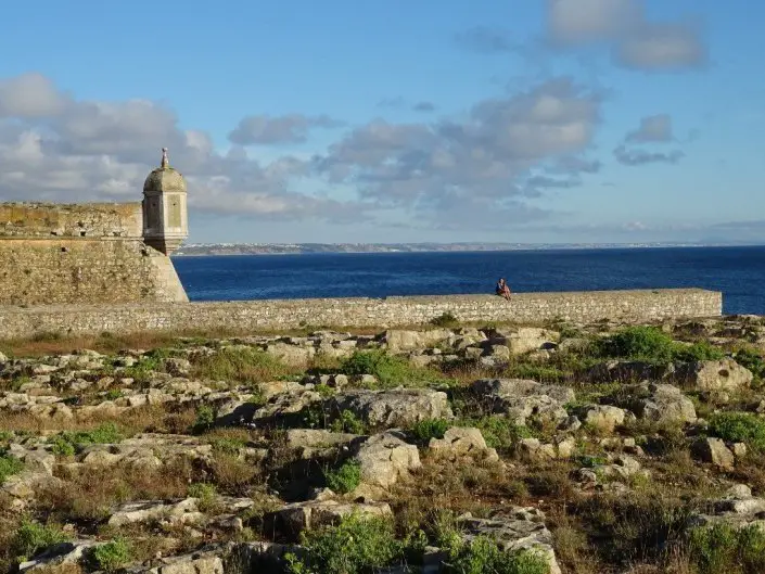 La Citadelle de Peniche lors de notre séjour à vélo en famille