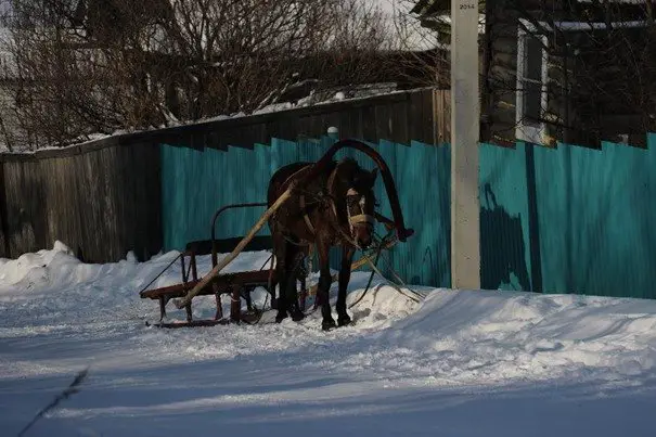 Mon unique rencontre à Yelabouga lors du voyage à vélo sur le fleuve Amour en Sibérie 