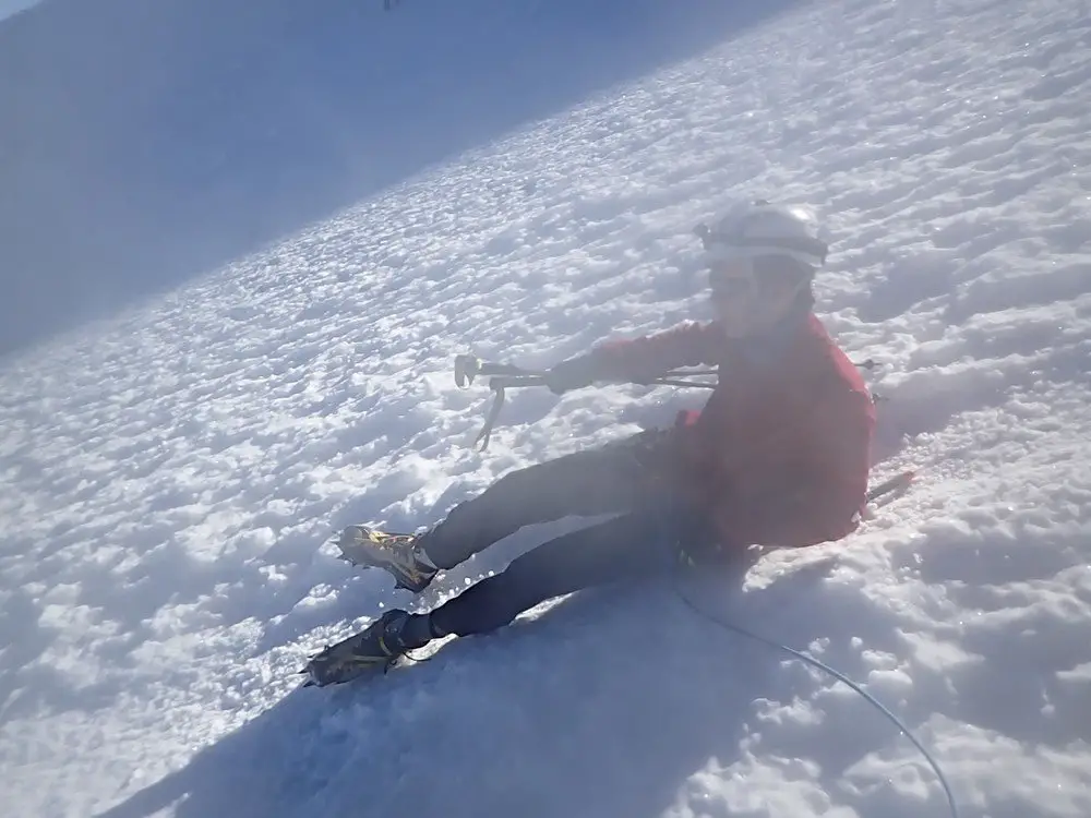 La technique de Louis pour descendre le Mont-Blanc