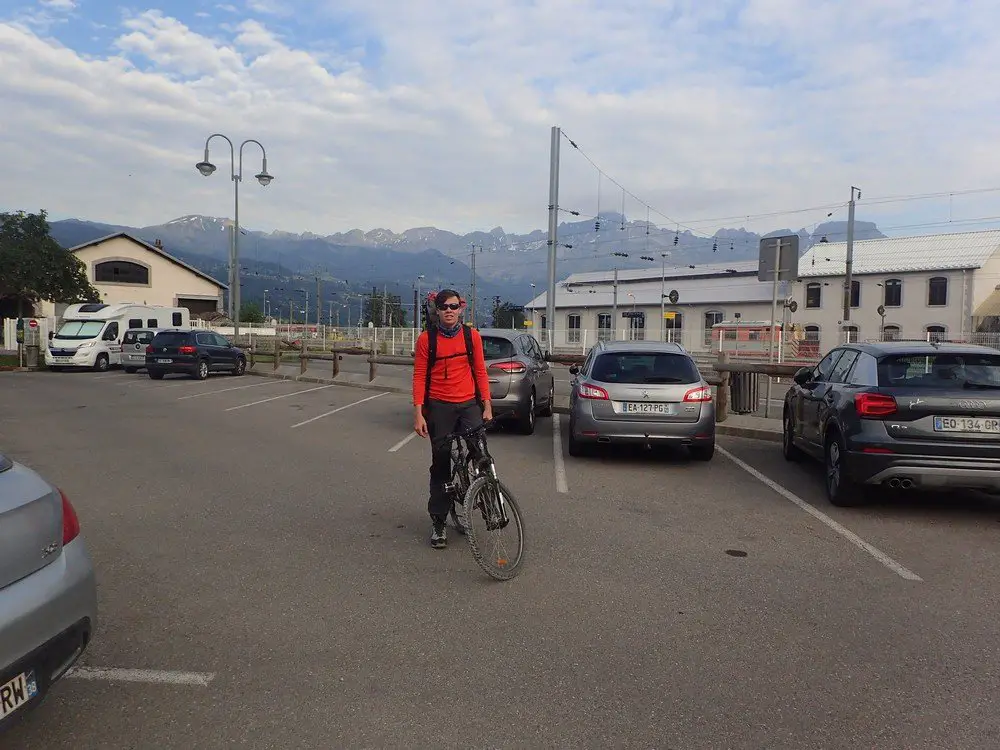 VTT au départ au Fayet