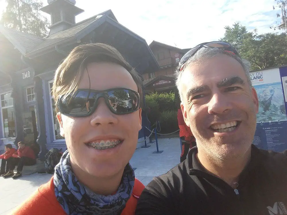 avant le départ pour le Mont Blanc avant le départ pour le Mont Blanc