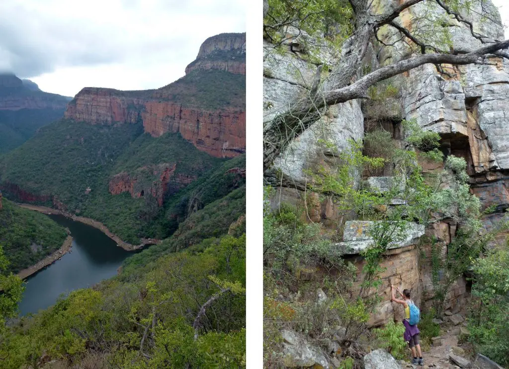 Une telle géologie ne peut laisser indifférente la grimpeuse dans l’âme que je suis il me faut tâter ce caillou du Blyde River Canyon ! Oiseaux du parc Kruger lors de notre voyage en Afrique du sud