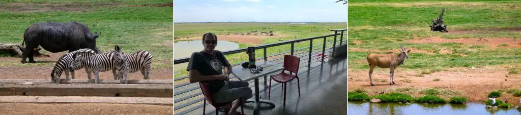 Aire de repos sur la route de Graskop durant notre voyage en Afrique du Sud