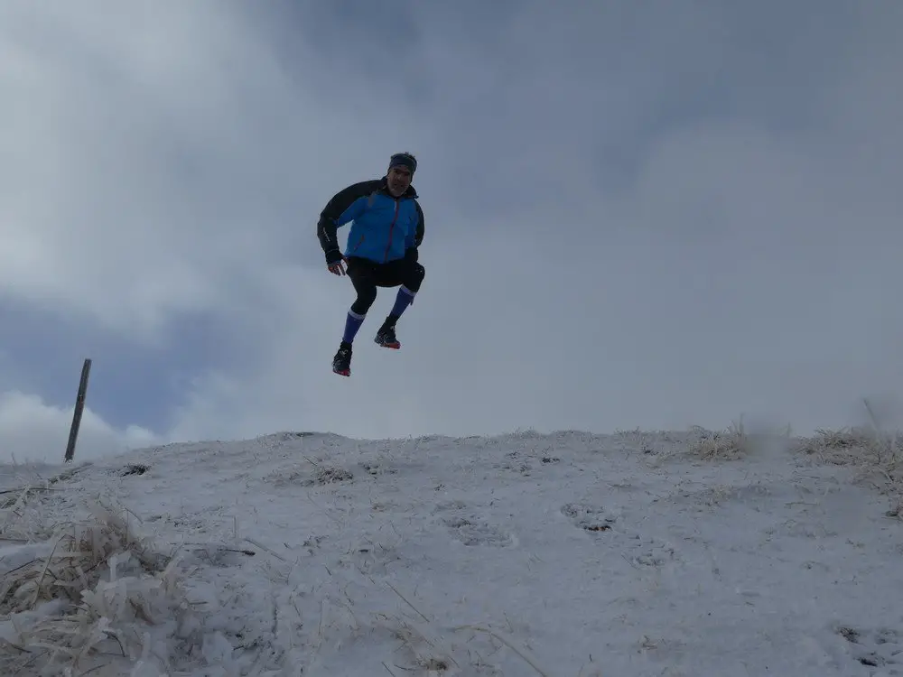 Crêt au Merle pendant le Jura Peak Challenge 