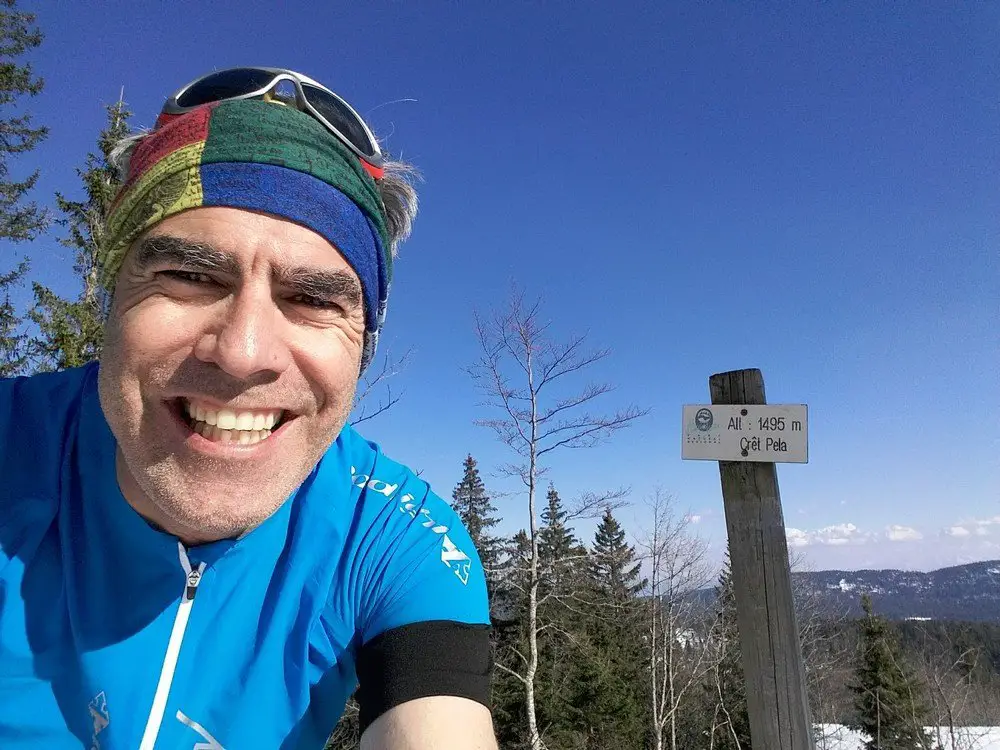 Crêt Pela lors du Jura Peak Challenge