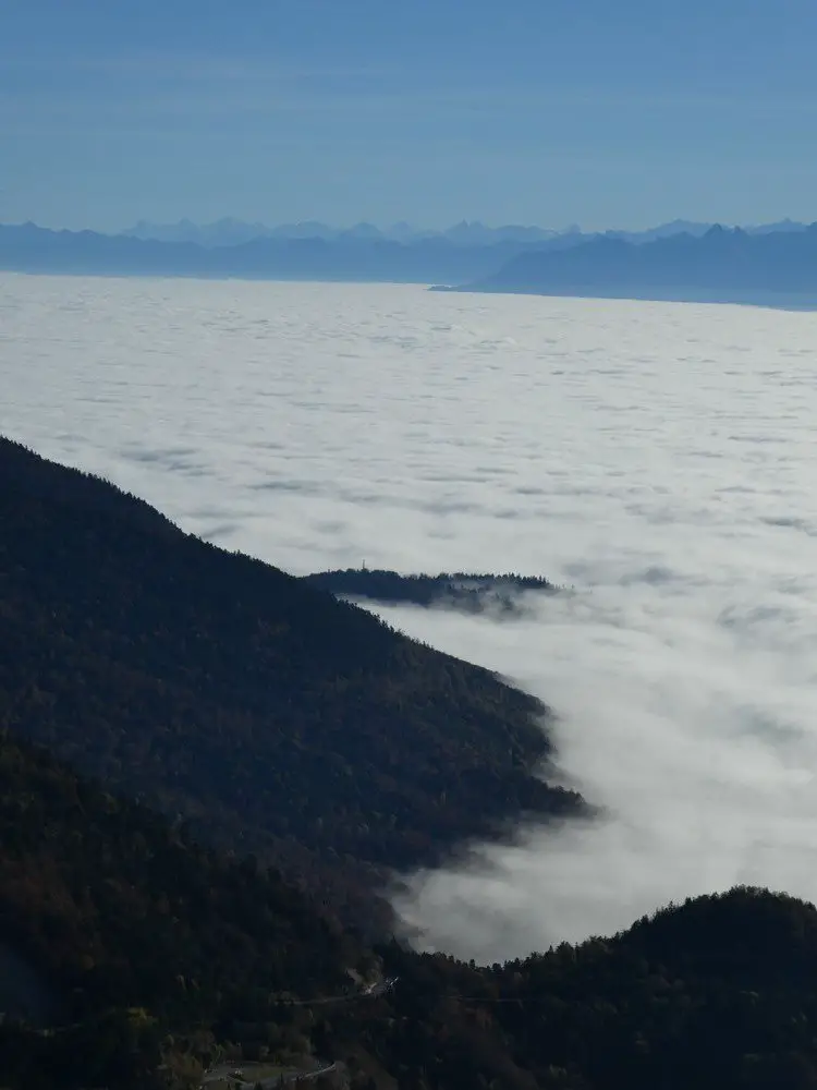 Crête du Jura durant le Jura Peak Challenge