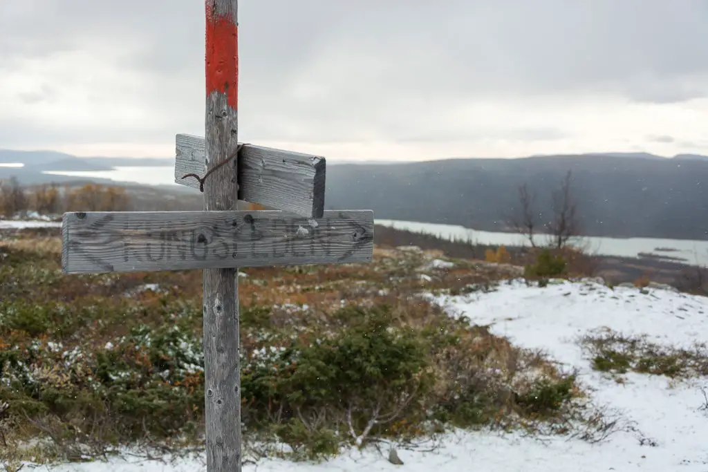 On quitte le Kungsleden lors du séjour à Sarek