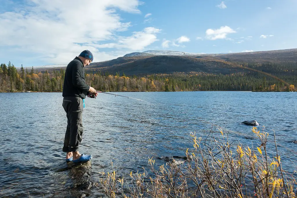 Un cadre idéal pour rentrer bredouille de la pêche ! lors du séjourà Sarek