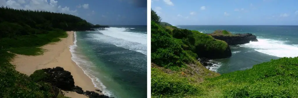 Plages de Souillac lors du voyage à l’Île Maurice